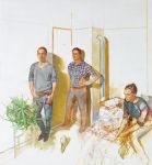 Steven Black, 2014.05 2014, Öl auf Leinwand, 130 x 120 cm